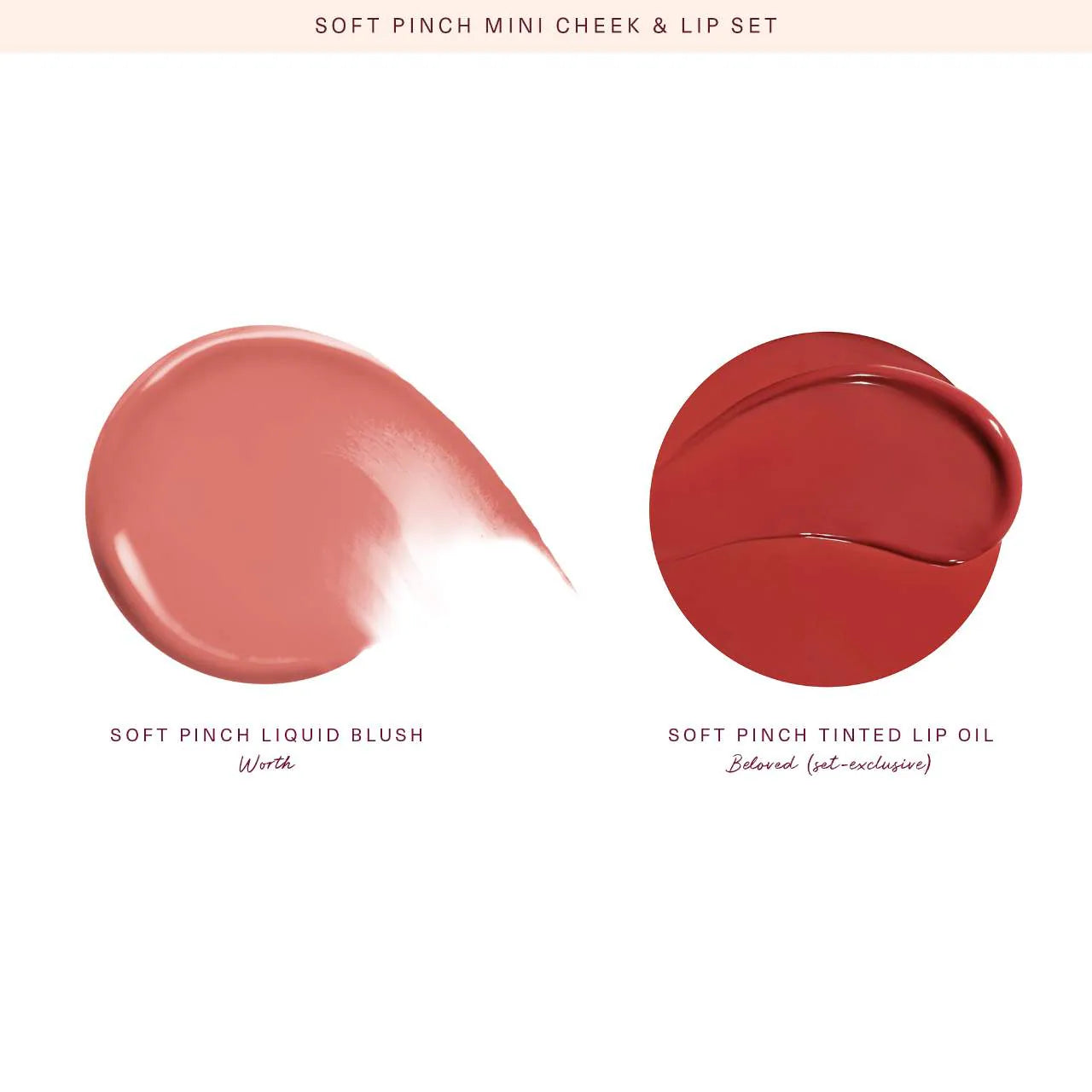 Mini Soft Pinch – Set de Colorete Líquido y Aceite Labial