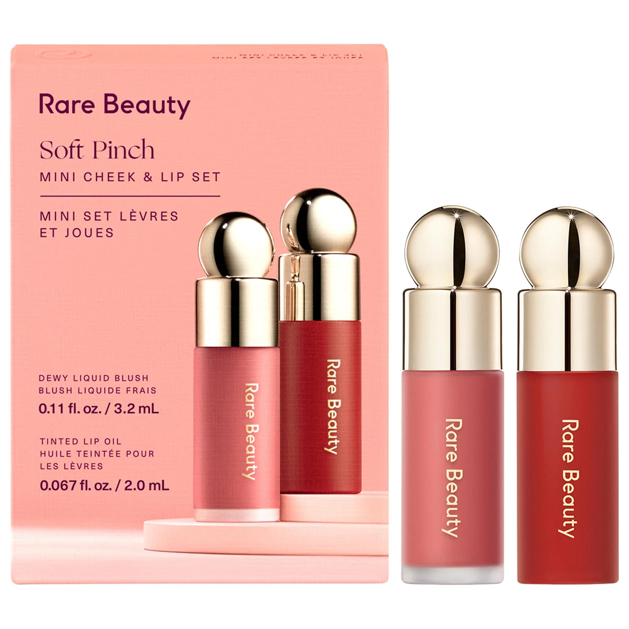 Mini Soft Pinch – Set de Colorete Líquido y Aceite Labial