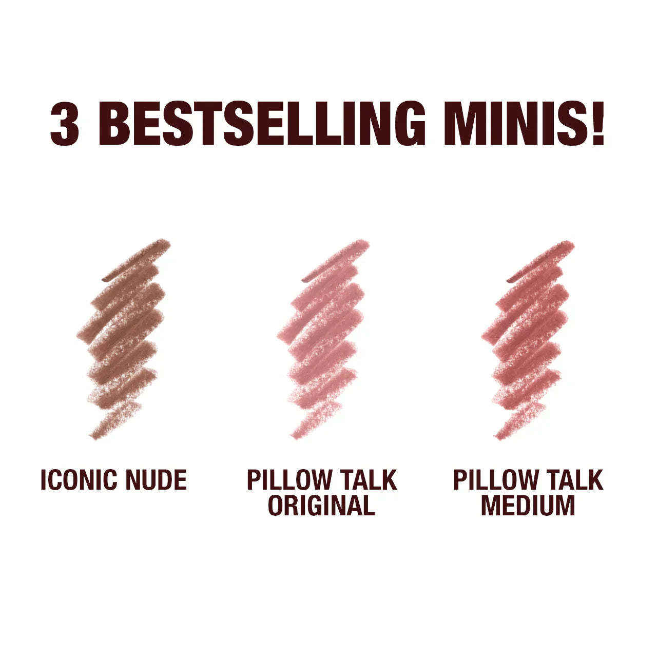 Mini Iconic Lip Cheat – Trio de Lápices Labiales