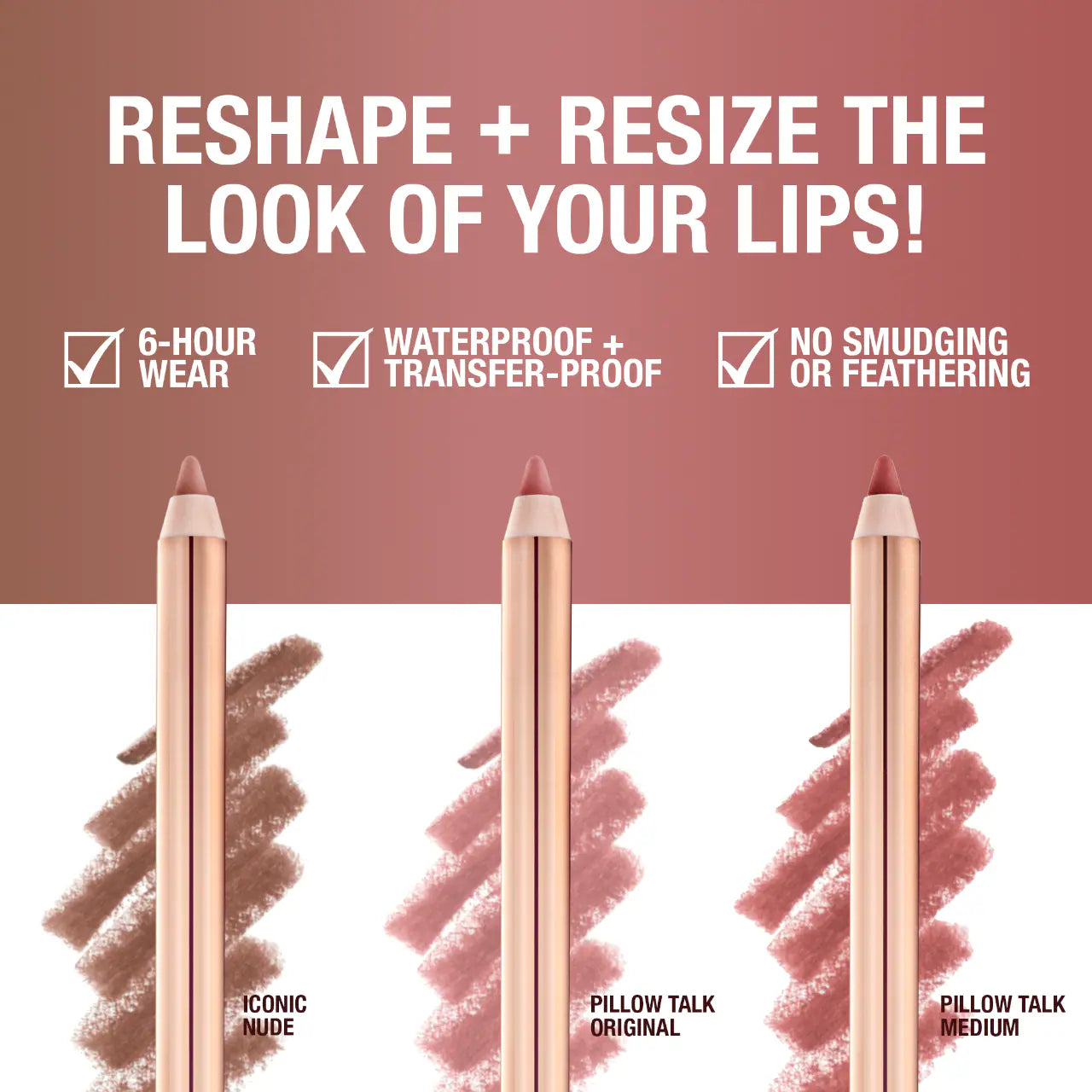 Mini Iconic Lip Cheat – Trio de Lápices Labiales