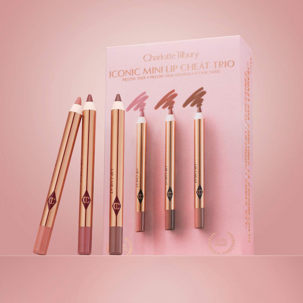 Mini Iconic Lip Cheat – Trio de Lápices Labiales