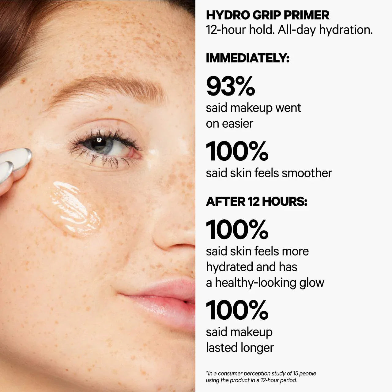 Hydro Grip – Primer Hidratante para Maquillaje con Ácido Hialurónico y Niacinamida