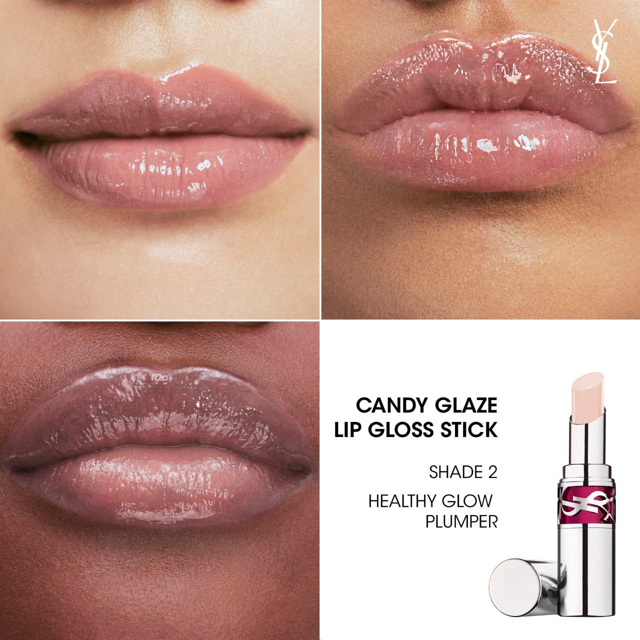 Set de Regalo YSL – Lip Gloss Stick y Bálsamo Labial Teñido