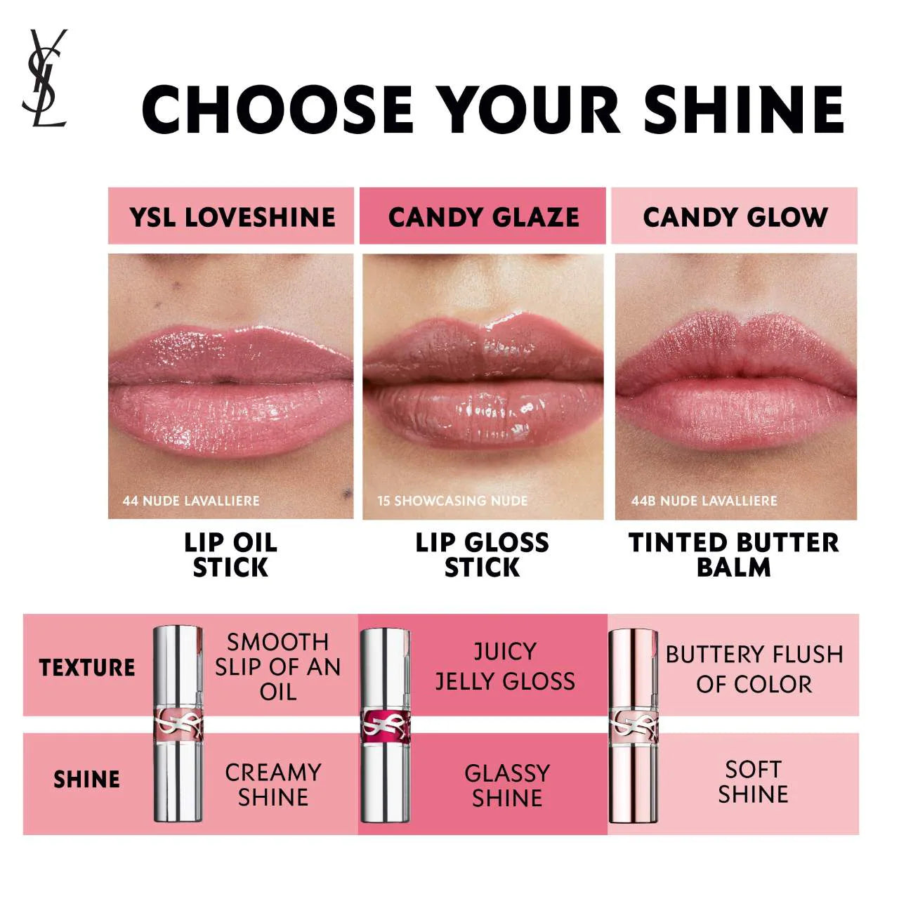 Set de Regalo YSL – Lip Gloss Stick y Bálsamo Labial Teñido