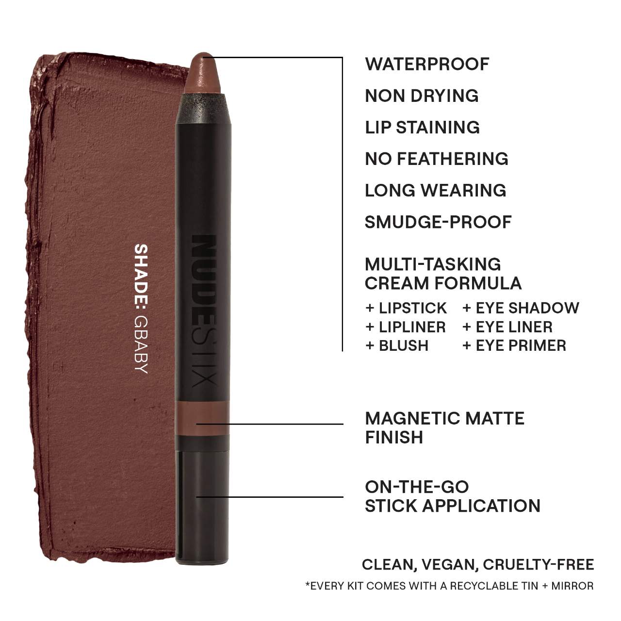 Nude Love – Paleta de Labiales