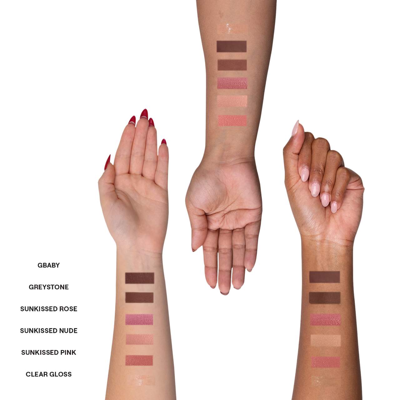 Nude Love – Paleta de Labiales