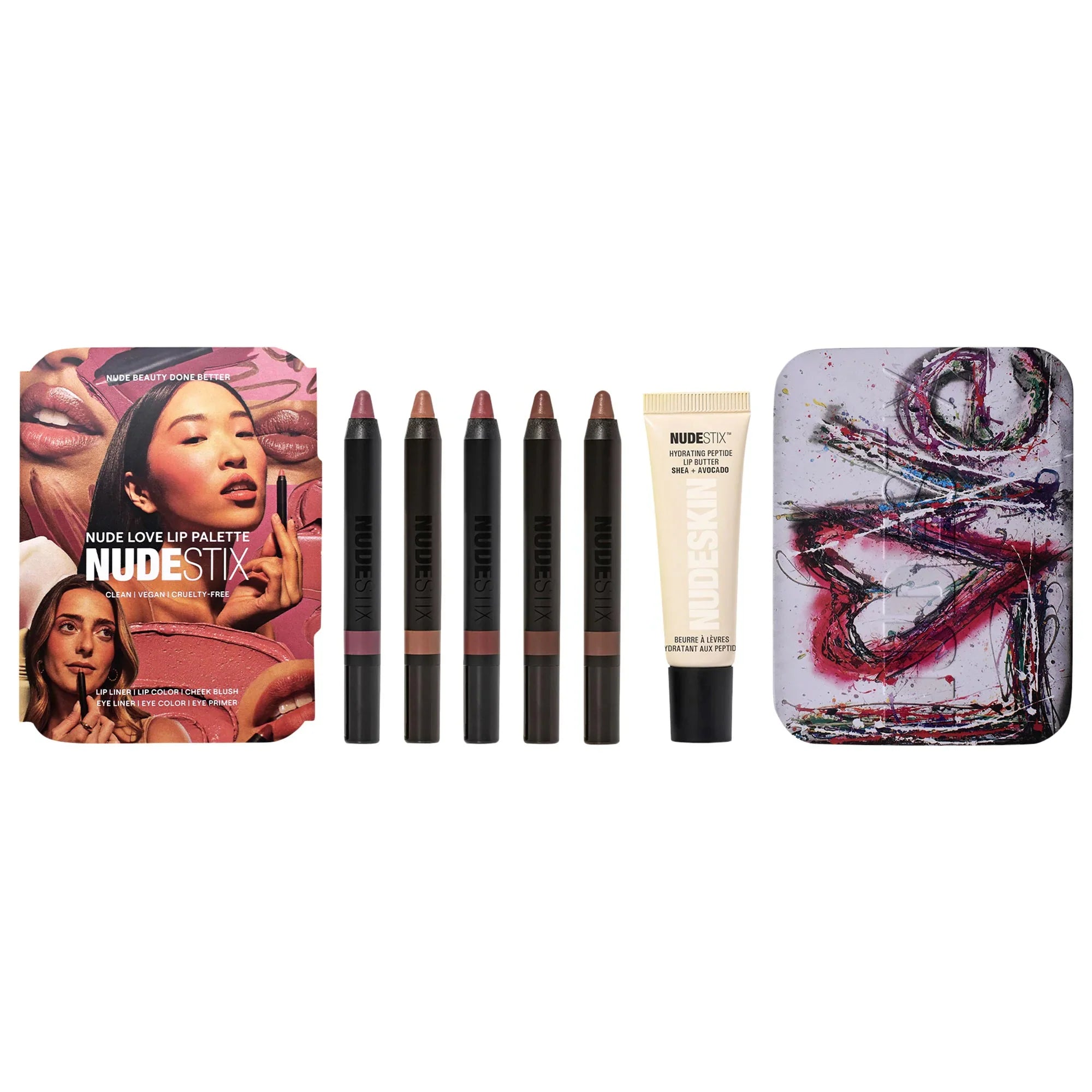 Nude Love – Paleta de Labiales