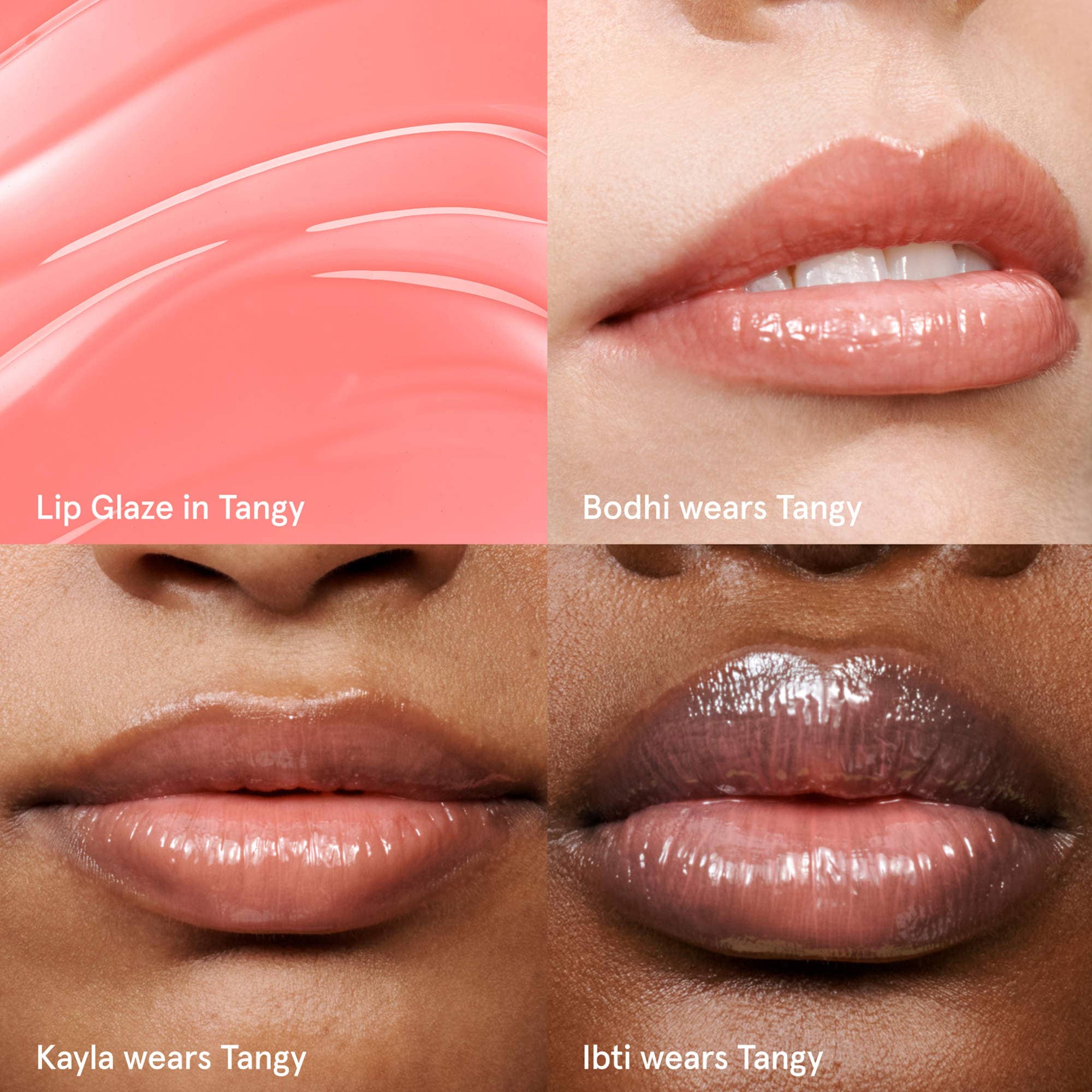 Aceite labial hidratante y refrescante Lip Glaze – Brillo ligero con efecto acondicionador