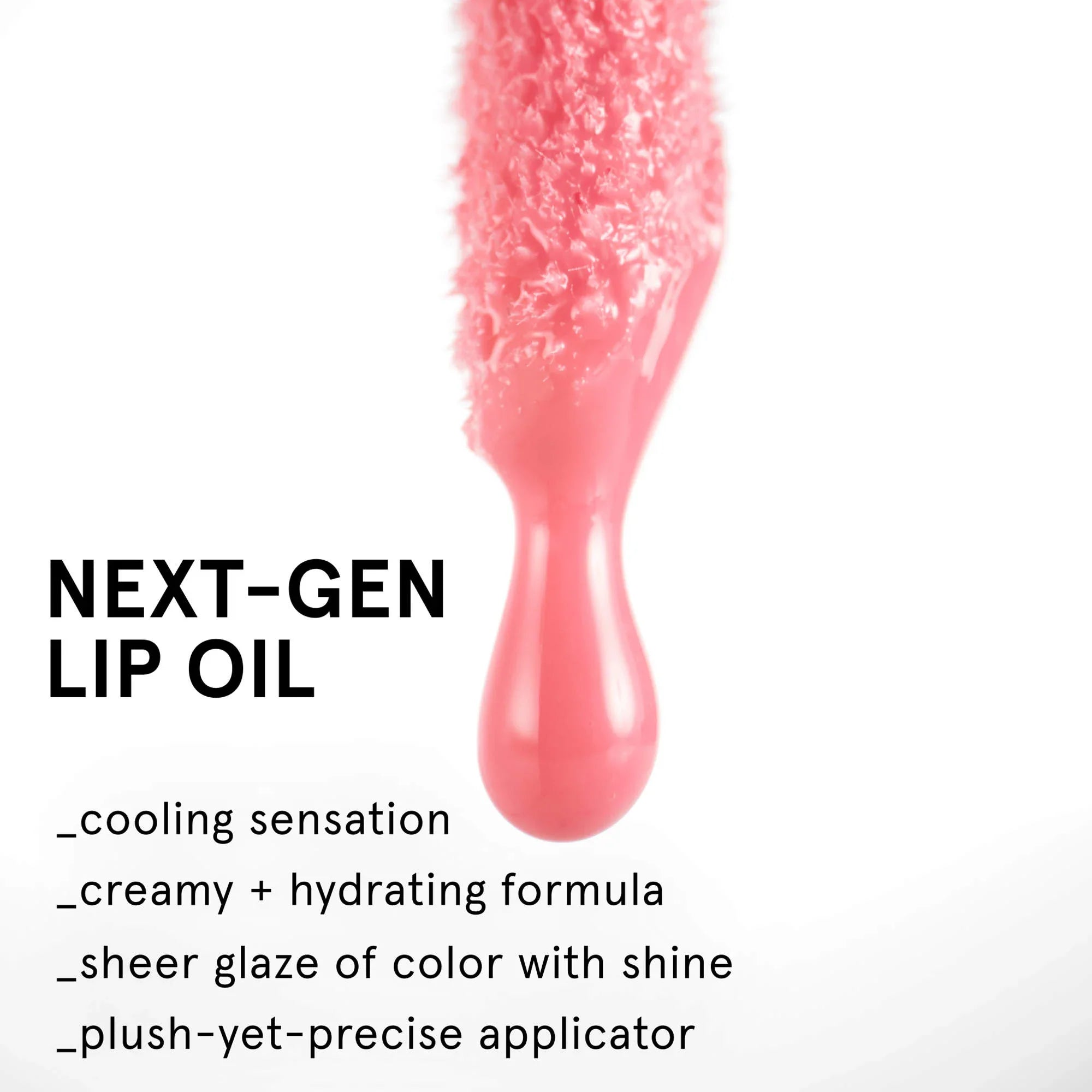 Aceite labial hidratante y refrescante Lip Glaze – Brillo ligero con efecto acondicionador