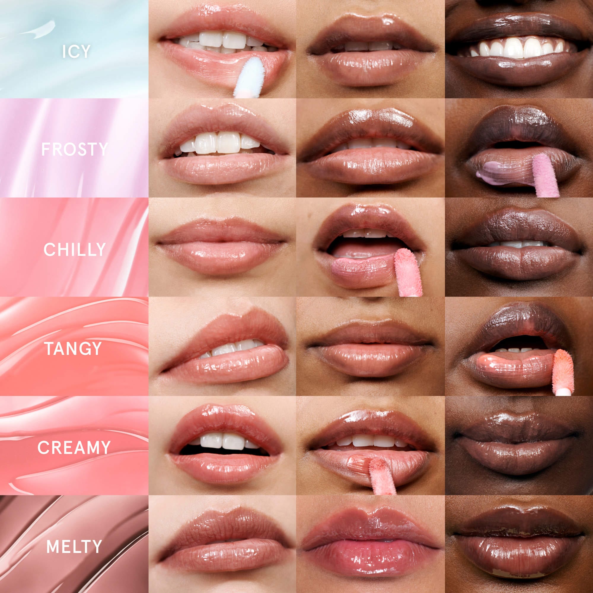 Aceite labial hidratante y refrescante Lip Glaze – Brillo ligero con efecto acondicionador