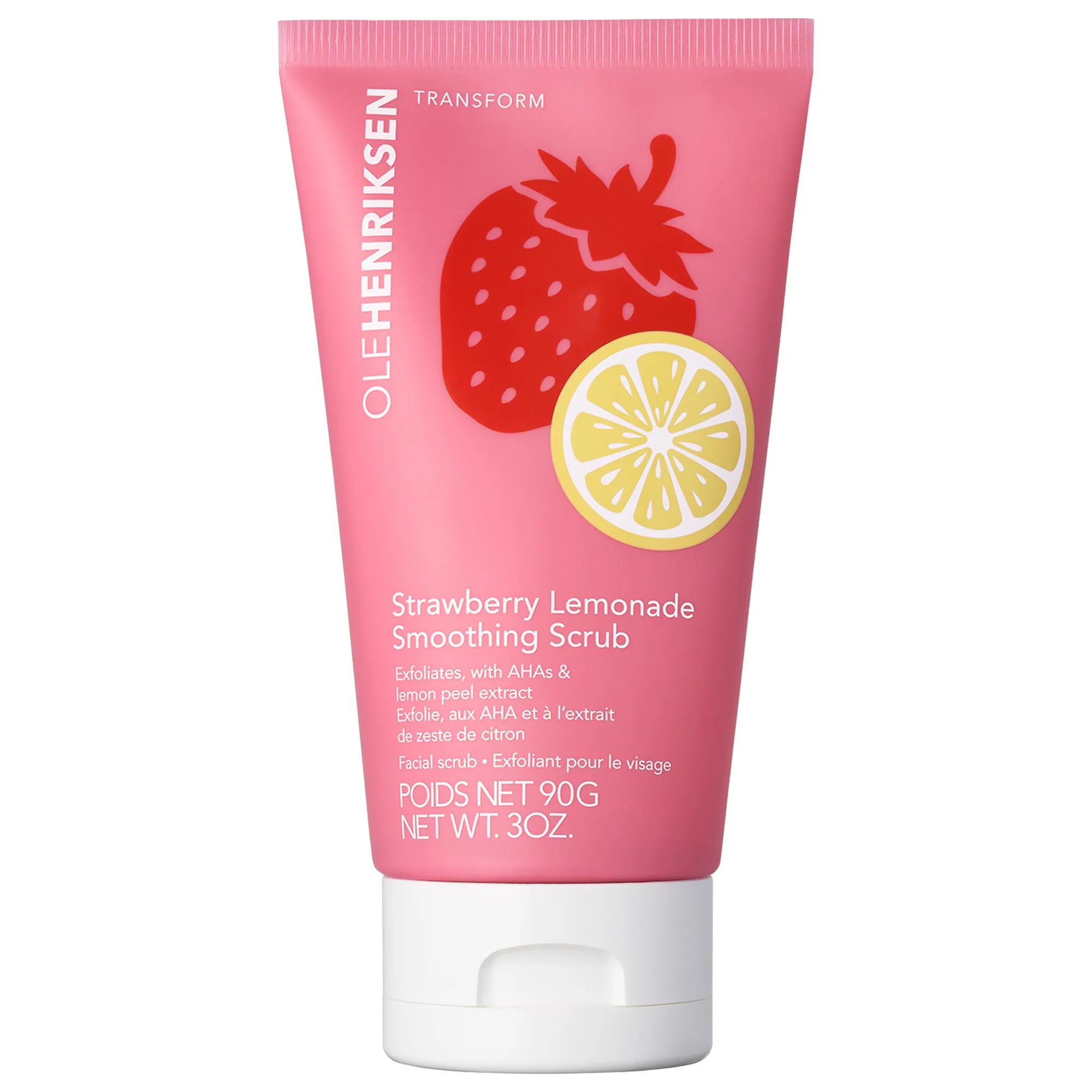 Exfoliante alisador 10% AHA Lemonade – Limpiador facial con ácidos y cáscara de limón